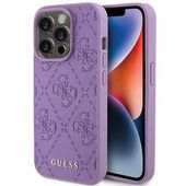 Etui Guess do iPhone 15 Pro Max, Fioletowy