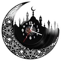 Zegar ścienny z płyty winylowej Islam 300.14