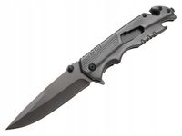 NÓŻ MYŚLIWSKI Scyzoryk 8w1 Otwieracz Butelek Składany Turystyczny 180327