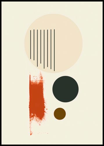 Plakat 67,5x95cm Symetryczna Struna na Arena.pl