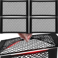 4X SIATKA ORGANIZER DO BAGAŻNIKA RZEP 40CM I 50CM