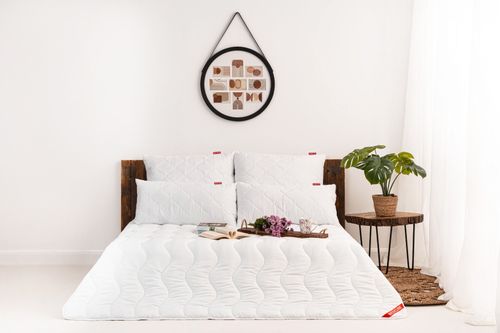 poduszka 70x80 cm antyalergiczna pikowana mikrofibra silikon na Arena.pl