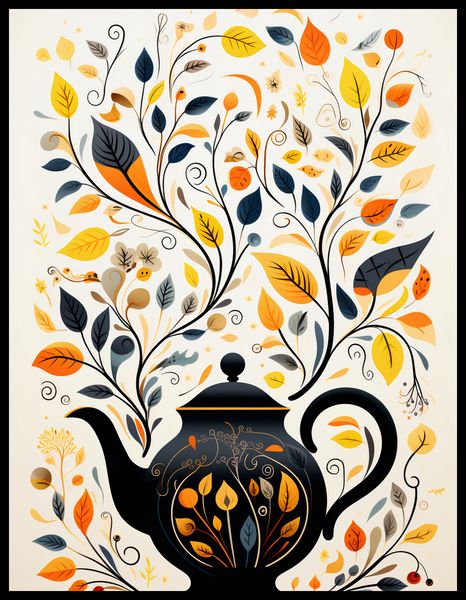 Plakat 50x65cm Jesienna Melodia zdjęcie 2