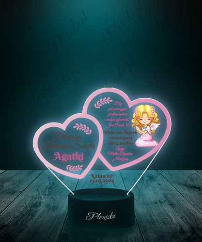 Pamiątka Pierwszej Komunii Świętej Lampka Nocna Dla Dziewczynki na Arena.pl