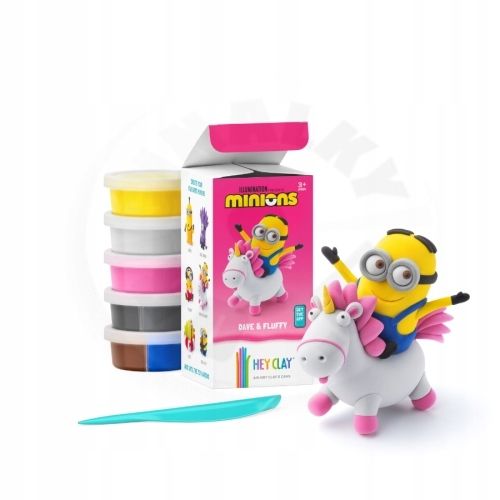 HEY CLAY Minionki DAVE i Fluffy zdjęcie 1