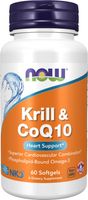 # NOW FOODS Neptune Krill & Q10 - Olej z kryla 500 mg  Q10 50 mg (60 kaps.)