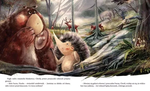 Niedźwiadek się boi na Arena.pl