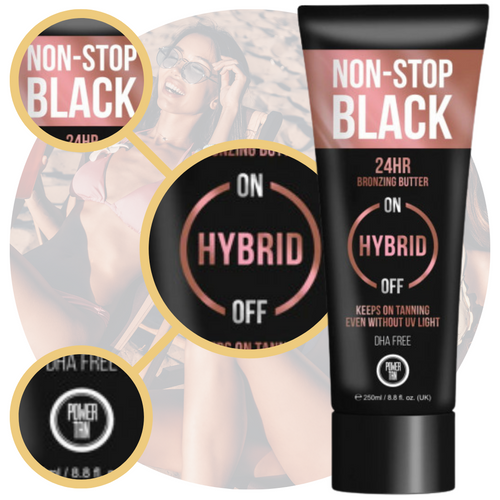 Power Tan Non-Stop Black Hybrid Bronzing Butter na Arena.pl