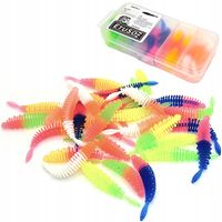 Gumy Etuso Tanta 2" 5.5cm 1.2g Zestaw 30szt Przynęty Wędkarskie Spinningowe