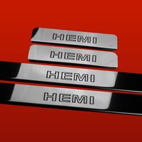 Listwa progowa JEEP GRAND CHEROKEE MK3 WK HEMI Stal nierdzewna 304 połysk