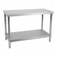 Stół roboczy ze stali nierdzewnej 120x70cm Royal Catering RCAT-120/70-NW