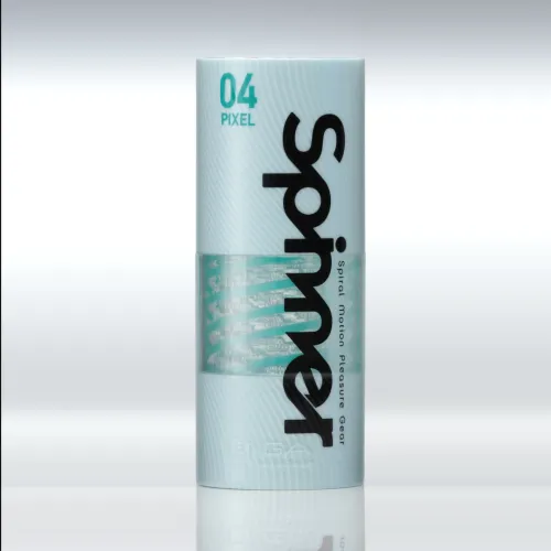 tenga spinner 04 pixel - obrotowa maszyna intymna spiralna struktura na Arena.pl