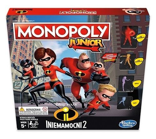 Hasbro Gra Monopoly Junior Iniemamocni 2 na Arena.pl
