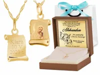 ZŁOTY MEDALIK 333 MATKA BOSKA ŁAŃCUSZEK PREZENT