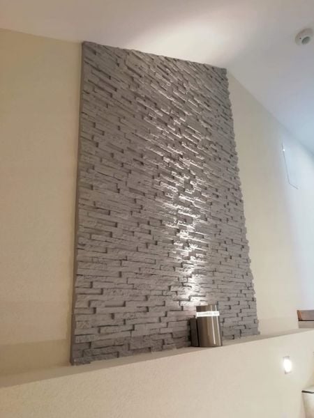 BIAŁE Dekoracyjne Panele Ścienne 60x60 - KAMIEŃ zdjęcie 7