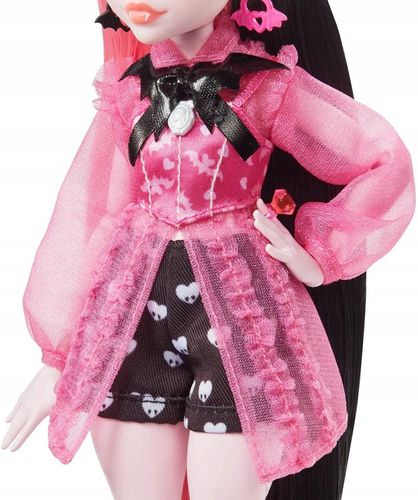 Monster High Draculaura Lalka Modowa Zestaw AKCESORIA HHK51 MATTEL na Arena.pl