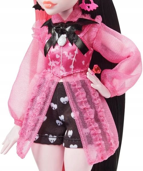 Monster High Draculaura Lalka Modowa Zestaw AKCESORIA HHK51 MATTEL zdjęcie 6