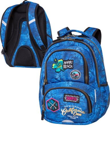 Coolpack-SPINER-Plecak-BLUE (BADGES G) na Arena.pl