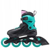 Rollerblade Fury Black / Sea Green - Łyżworolki dziecięce