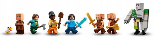 21273 - lego minecraft - atak balonowego ghasta na wioskę na Arena.pl