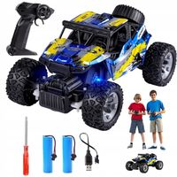 SAMOCHÓD ZDALNIE STEROWANY Z GUMOWYMI OPONAMI ANTYPOŚLIZGOWYMI+PILOT