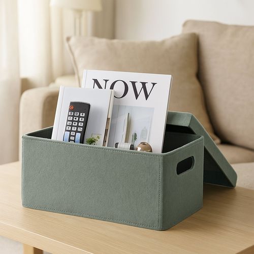 Organizer pojemnik pudełko do przechowywania vega z pokrywką zielony na Arena.pl