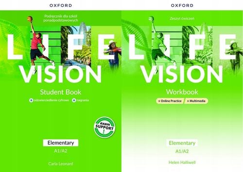 Life Vision Elementary WB + online + multimedia na Arena.pl