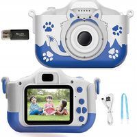 Słodkie Chwile Lisek POLARX Aparat Dziecięcy 40MP FHD 1080p - Selfie gry PL