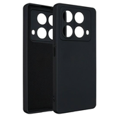 beline etui silicone infinix note 40czarny/black
