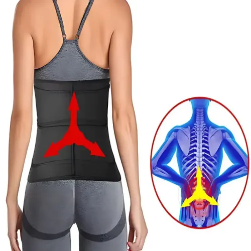 Pas wyszczuplający rozmiar L neoprenowy na brzuch i zdrowy kręgosłup na Arena.pl