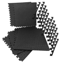 Mata sportowa do ćwiczeń pod sprzęt fitness na siłownię puzzle 18w1 6szt