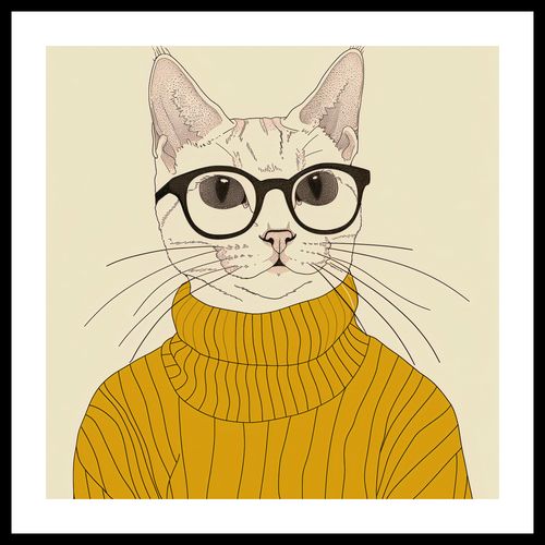 Plakat 40x40cm Intelektualista na Arena.pl