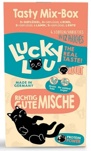 Lucky Lou Lifestage Adult Tasty Mix-Box Saszetki 12X125G na Arena.pl