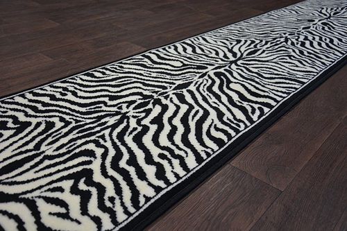 CHODNIK BCF BASE 3461 zebra biały 80 cm na Arena.pl