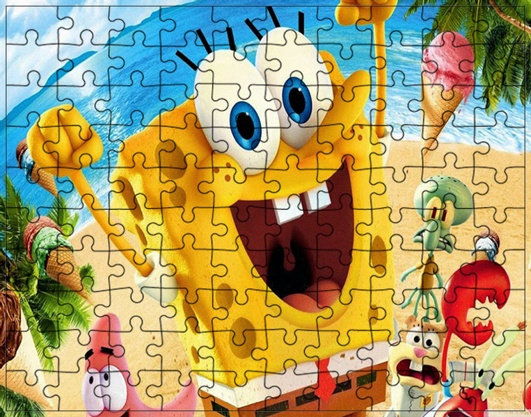 Puzzle Spongebob zdjęcie 1