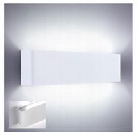 Lampa Ścienna Led Wewnętrzna Kinkiet Ścienny Biały Nowoczesny 40Cm 18W 6000