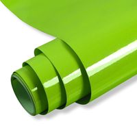 Okleina Samoprzylepna do Mebli Ścienna Wodoodporna Zielona PCV 60cm x 5m