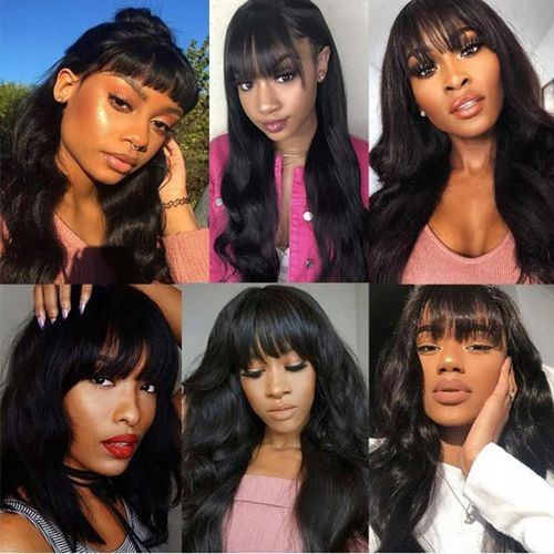 PERUKA DAMSKA WŁOSY DŁUGIE CZARNE FALE SZTUCZNE SYNTETYCZNE 65 CM Z GRZYWKĄ na Arena.pl