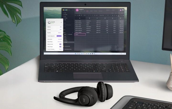 CZARNE SŁUCHAWKI NAUSZNE Bezprzewodowe LOGITECH Zone 300 Bluetooth zdjęcie 13