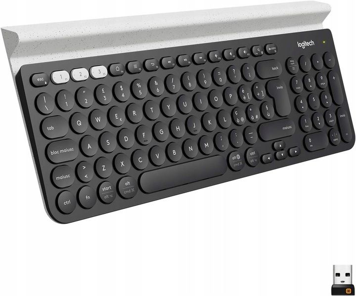 Bezprzewodowa klawiatura Logitech K780 Multi-Device Bluetooth + Unifying zdjęcie 1