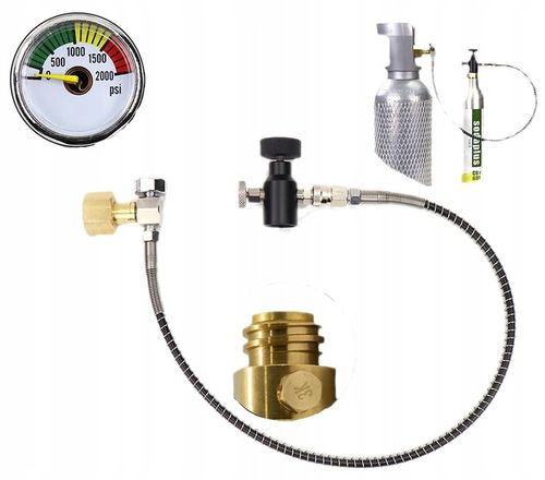 Przetoczka Adapter do Sodastream Philips Brita Dafi Butla CO2 8I z Syfonem na Arena.pl