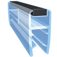 2M USZCZELKA MAGNETYCZNA DO KABINY PRYSZNICOWEJ DO DRZWI Z MAGNESEM 4-6MM