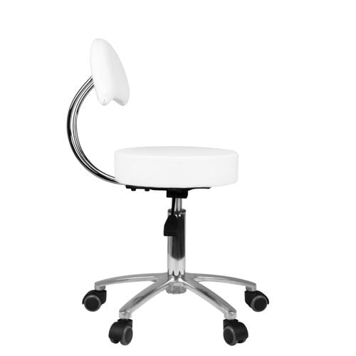 TABORET KOSMETYCZNY AM-309 BIAŁY na Arena.pl