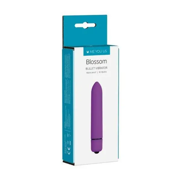 Wibrator- Me You Us Blossom 10 Mode Bullet Vibrator Purple zdjęcie 3
