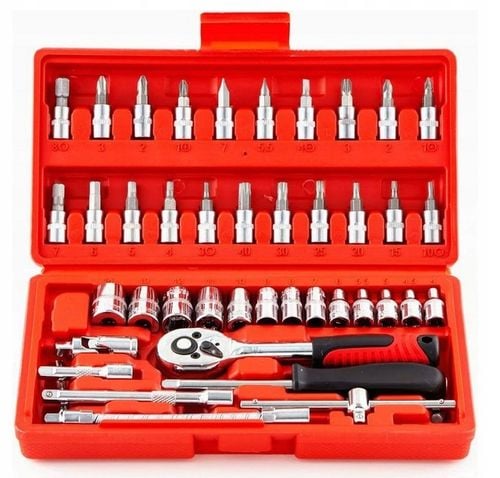 ZESTAW KLUCZY NASADOWYCH KLUCZE NASADOWE 46 TORX Bity Wkrętaki Imbusy na Arena.pl