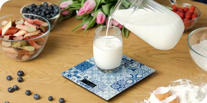 Waga kuchenna elektroniczna ZELMER ZKS1100C 5 kg LCD szkło wzór zdjęcie 10