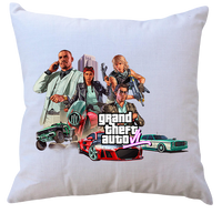 Poduszka z wkładem GTA Grand Thief Auto