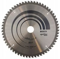 BOSCH TARCZA PILARSKA OPTILINE WOOD 254x30 Z60
