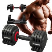 Hantel Crivit krótki regulowany do 11.5 kg Idealny prezent