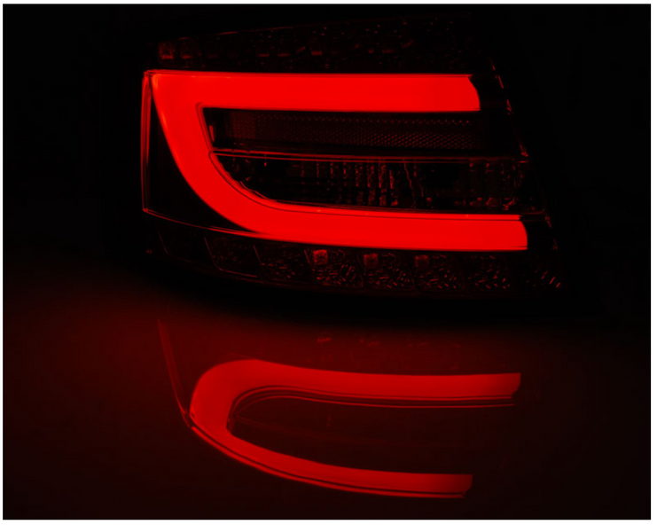 NOWOCZESNE Lampy Do  AUDI A6 C6 4F SEDAN Od 2004 Do 2008 LED BAR RED 6 PIN zdjęcie 4